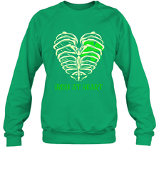 Irish at heart St Patricks Day Sweatshirt - kambletee
