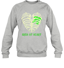Irish at heart St Patricks Day Sweatshirt - kambletee