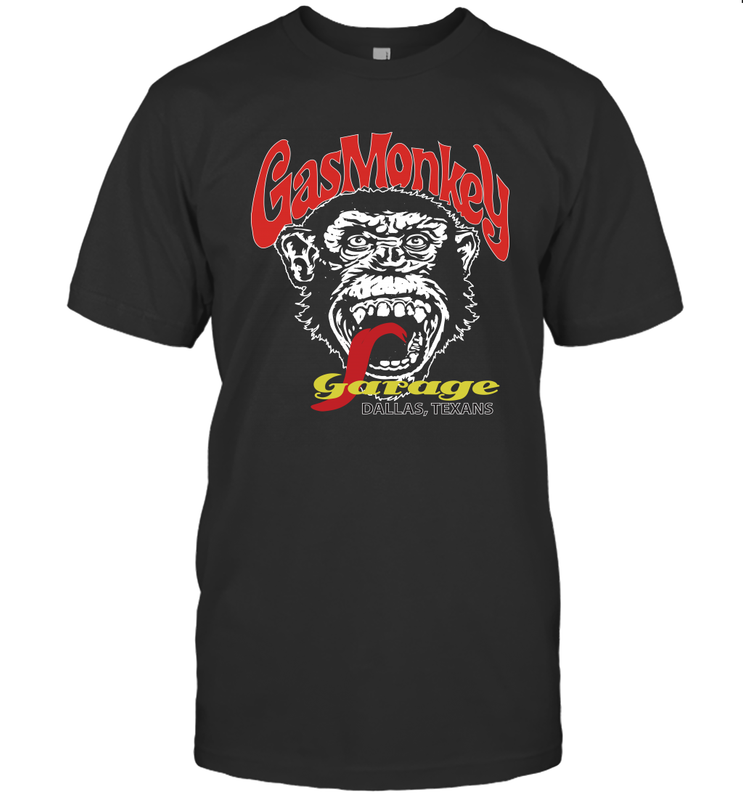 Official Gas Monkey Garage Dallas Texas Men's T-Shirt - kambletee