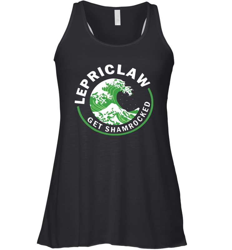 Lepriclaw Get Shamrocked Racerback Tank - kambletee