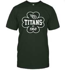 Patrick's Day Shamrock For Tennessee Titans Fans Men's T-Shirt - kambletee