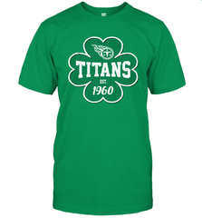 Patrick's Day Shamrock For Tennessee Titans Fans Men's T-Shirt - kambletee