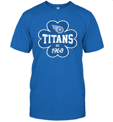 Patrick's Day Shamrock For Tennessee Titans Fans Men's T-Shirt - kambletee