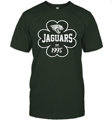 Patrick's Day Shamrock For Jacksonville Jaguars Fans Men's T-Shirt - kambletee