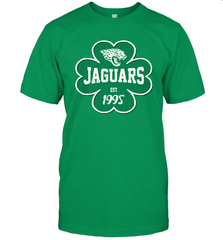 Patrick's Day Shamrock For Jacksonville Jaguars Fans Men's T-Shirt - kambletee