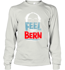 Feel The Bern Bernie Sanders 2020 Bernie Hair Vote President Long Sleeve T-Shirt - kambletee