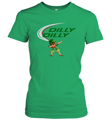St Patricks day Irish Dilly Dilly Leprechaun dabbing Women's T-Shirt - kambletee