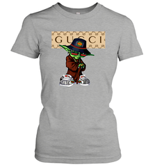 Star Wars Yoda wear a hat Gucci Women's T-Shirt - kambletee