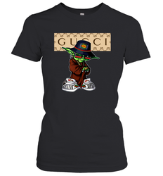 Star Wars Yoda wear a hat Gucci Women's T-Shirt - kambletee