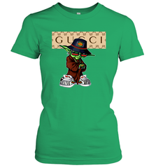 Star Wars Yoda wear a hat Gucci Women's T-Shirt - kambletee