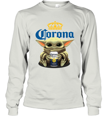 Yoda hug Corona Long Sleeve T-Shirt - kambletee