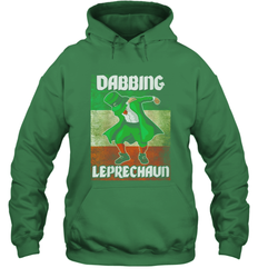 St Patricks Day Irish Dabbing Leprechaun Hoodie - kambletee