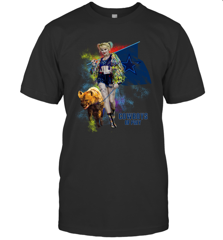 Harley Quinn Cowboys Of Prey Men's T-Shirt - kambletee
