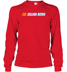 ZILLION BEERS X NASCAR LOGO Long Sleeve T-Shirt - kambletee