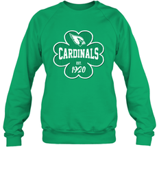 Patrick's Day Shamrock For Arizona Cardinals Fans Sweatshirt - kambletee