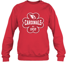 Patrick's Day Shamrock For Arizona Cardinals Fans Sweatshirt - kambletee