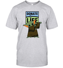 Baby Yoda Dabbing Donate Life Men's T-Shirt - kambletee