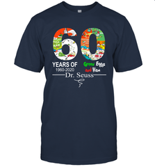 60 years of 1960 2020 Green Eggs and Ham Dr. Seuss T-Shirt - kambletee