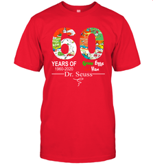 60 years of 1960 2020 Green Eggs and Ham Dr. Seuss T-Shirt - kambletee