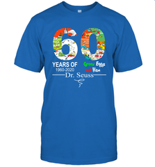 60 years of 1960 2020 Green Eggs and Ham Dr. Seuss T-Shirt - kambletee