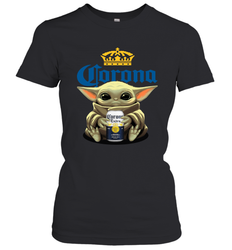 Yoda hug Corona Women's T-Shirt - kambletee