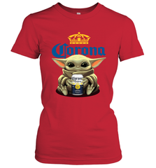 Yoda hug Corona Women's T-Shirt - kambletee