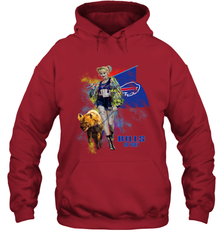 Harley Quinn Buffalo Bills Of Prey Hoodie - kambletee