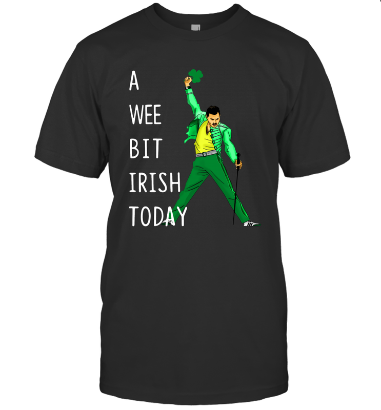 Freddie Mercury A Wee Bit Irish Today Men's T-Shirt - kambletee