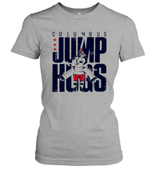 Columbus Jump Hugs Women's T-Shirt - kambletee