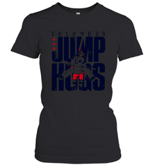 Columbus Jump Hugs Women's T-Shirt - kambletee