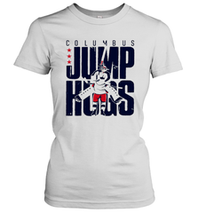 Columbus Jump Hugs Women's T-Shirt - kambletee