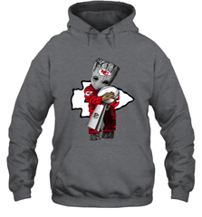 Baby Groot Kansas City Chiefs Hug Super Bowl Champions Hoodie - kambletee