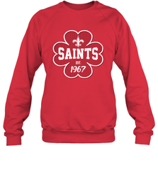 Patrick's Day Shamrock For New Orleans Saints Fans Sweatshirt - kambletee