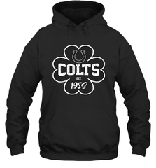 Patrick's Day Shamrock For Indianapolis Colts Fans Hoodie - kambletee