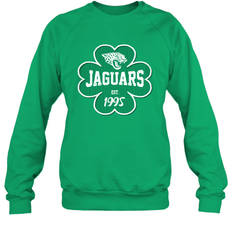 Patrick's Day Shamrock For Jacksonville Jaguars Fans Sweatshirt - kambletee