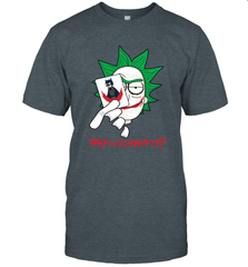 Rick and Morty Joker Why so Schwifty Men's T-Shirt - kambletee