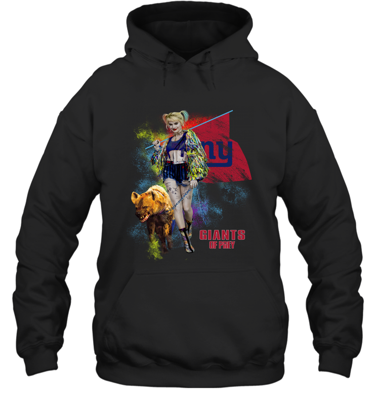 Harley Quinn New York Giants Of Prey Hoodie - kambletee