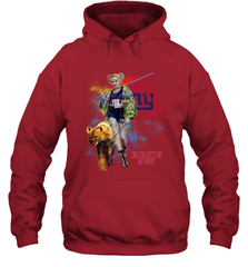 Harley Quinn New York Giants Of Prey Hoodie - kambletee