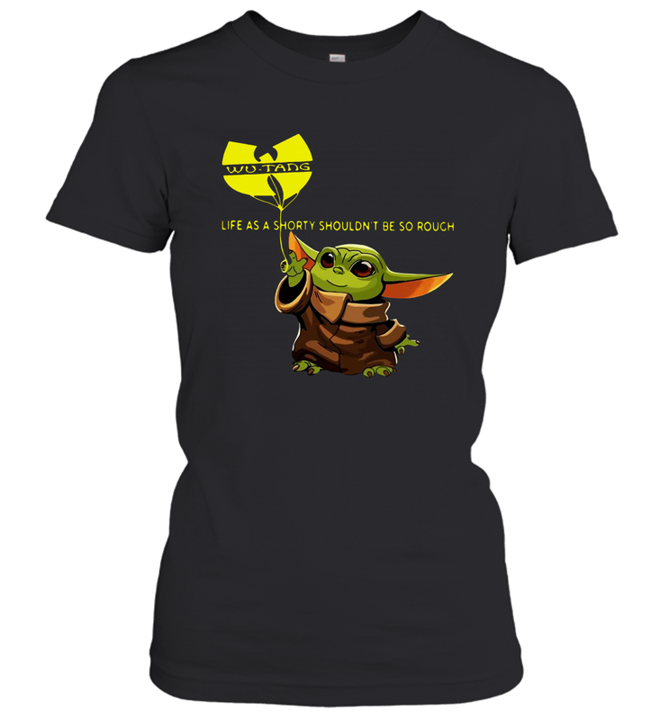 Star Wars Baby Yoda holding Wu Tang Women's T-Shirt - kambletee