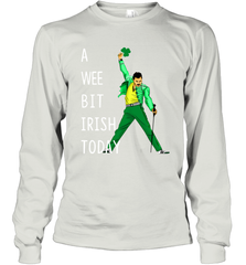 Freddie Mercury A Wee Bit Irish Today Long Sleeve T-Shirt - kambletee