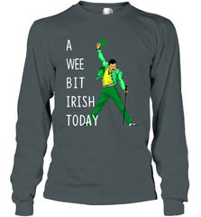Freddie Mercury A Wee Bit Irish Today Long Sleeve T-Shirt - kambletee