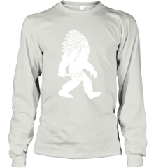 Native American Bigfot Long Sleeve T-Shirt - kambletee
