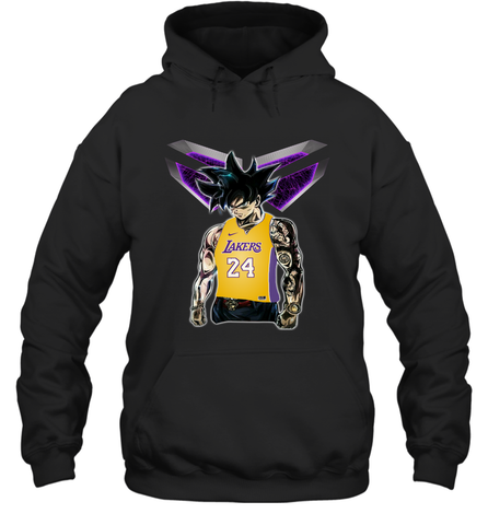 Songoku Ultra Instinct Kobe Bryant Lakers 24 Hoodie - kambletee