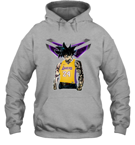 Songoku Ultra Instinct Kobe Bryant Lakers 24 Hoodie - kambletee