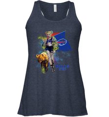 Harley Quinn Buffalo Bills Of Prey Racerback Tank - kambletee