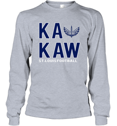 BattleHawks Ka Kaw St Louis Long Sleeve T-Shirt - kambletee