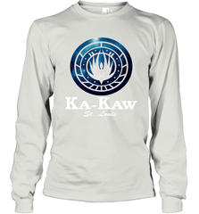 Vinatge Logo BattleHawks Football St Louis XFL Ka Kaw Long Sleeve T-Shirt - kambletee
