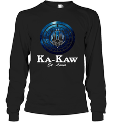 Vinatge Logo BattleHawks Football St Louis XFL Ka Kaw Long Sleeve T-Shirt - kambletee