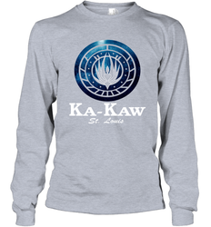 Vinatge Logo BattleHawks Football St Louis XFL Ka Kaw Long Sleeve T-Shirt - kambletee