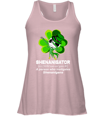 Jack Skellington Shenanigator Patricks Day Racerback Tank - kambletee
